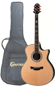 Электроакустическая гитара CRAFTER GAE-36 / N с чехлом